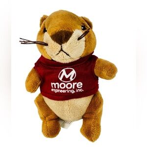 Moore Engineering Inc Otter Plush Advertising Stuffed Animal 5 Inch 2017